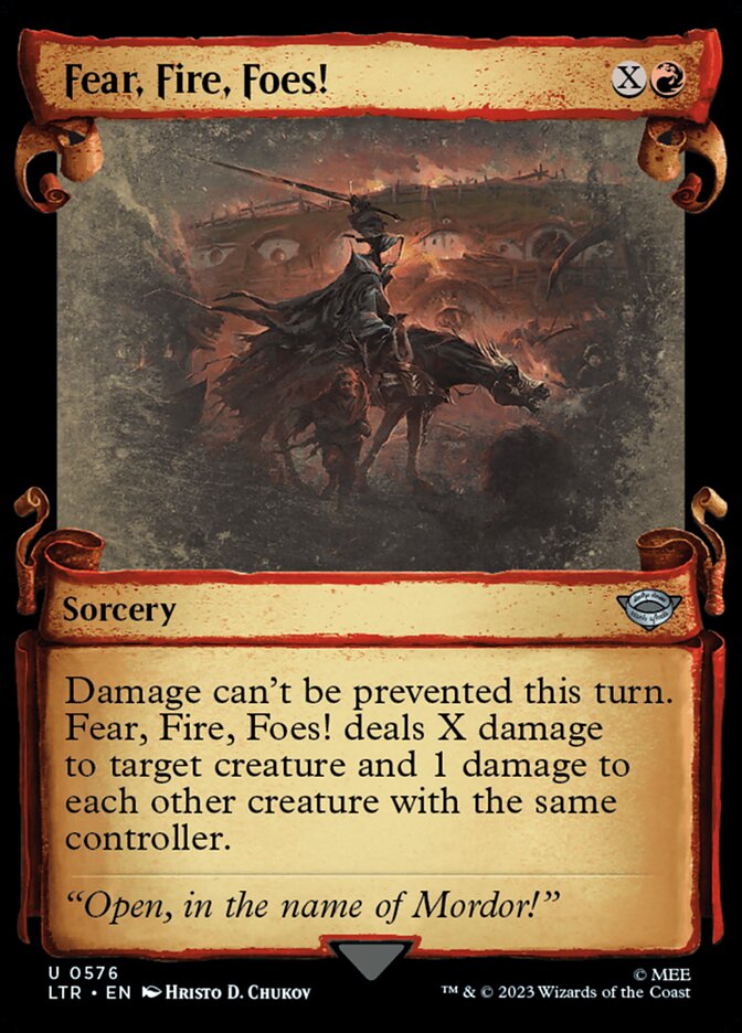 Fear, Fire, Foes! Showcase