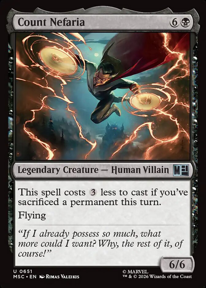Count Nefaria Foil