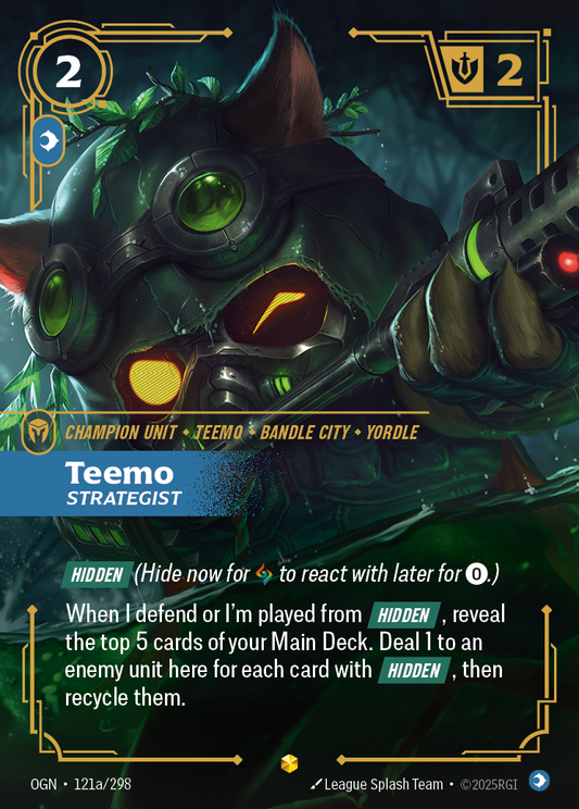 Teemo, Strategist Foil