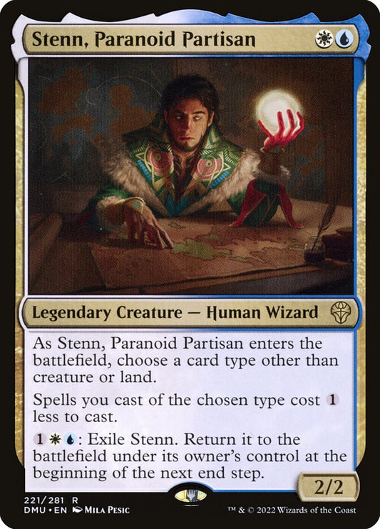 Stenn, Paranoid Partisan Foil