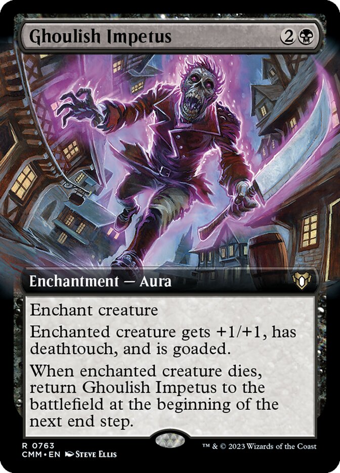 Ghoulish Impetus Extended Art