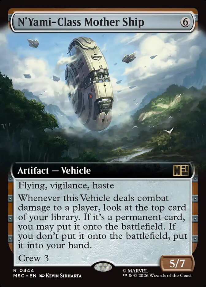 N'Yami-Class Mother Ship Extended Art