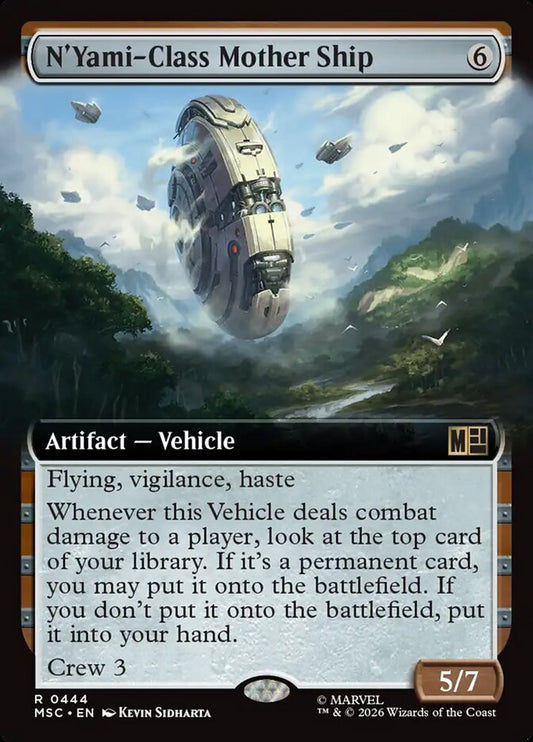 N'Yami-Class Mother Ship Extended Art