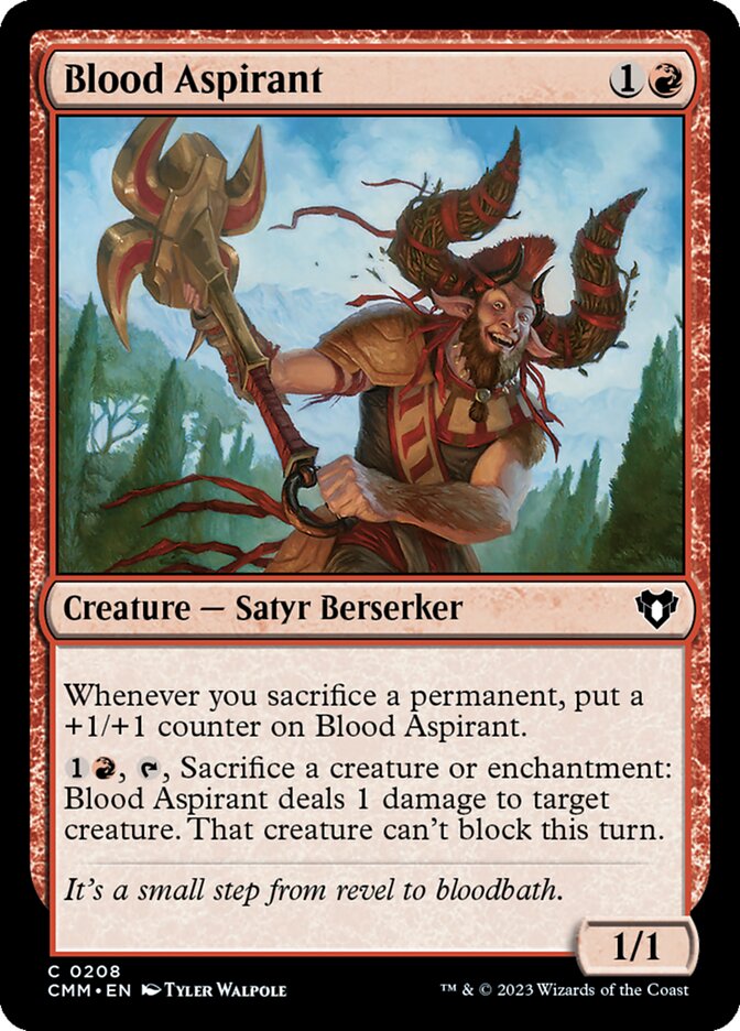 Blood Aspirant Foil