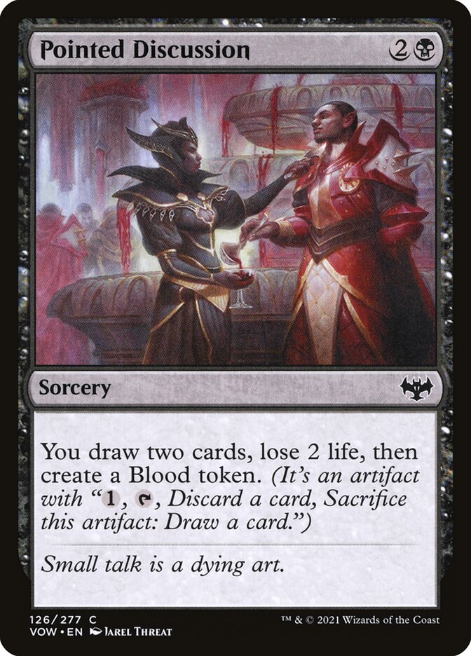 Pointed Discussion Foil