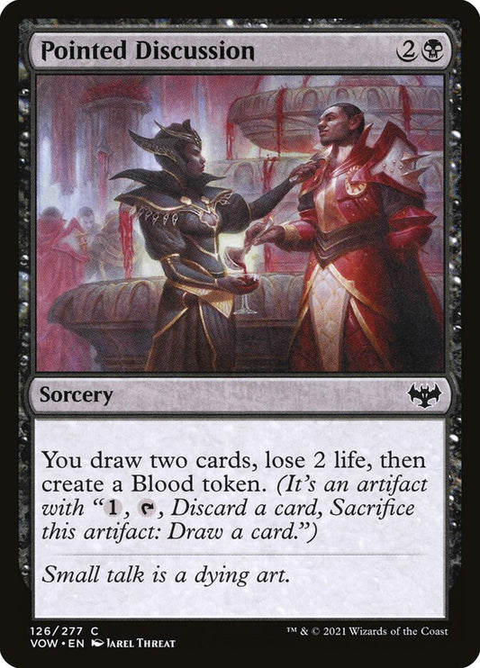 Pointed Discussion Foil