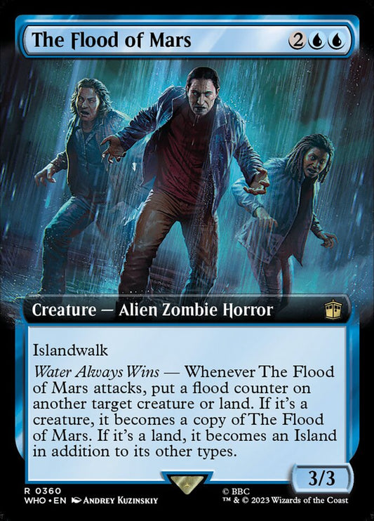 The Flood of Mars Extended Art Foil