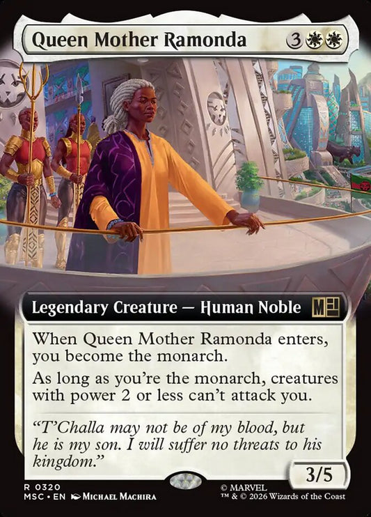Queen Mother Ramonda Extended Art