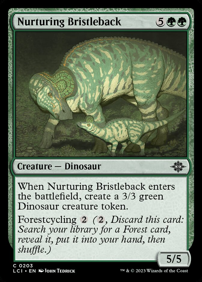 Nurturing Bristleback Foil
