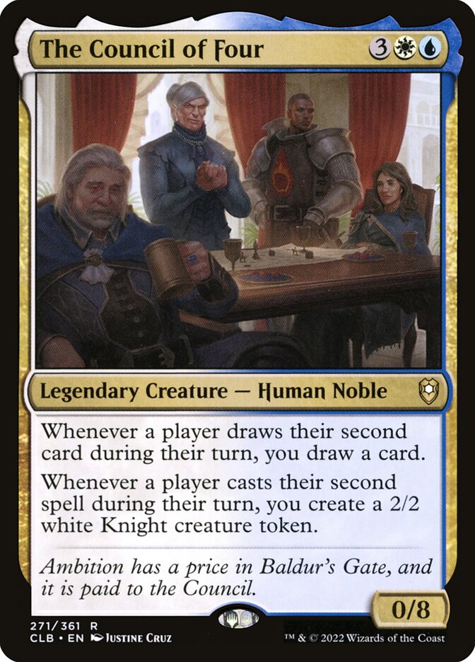 The Council of Four Foil