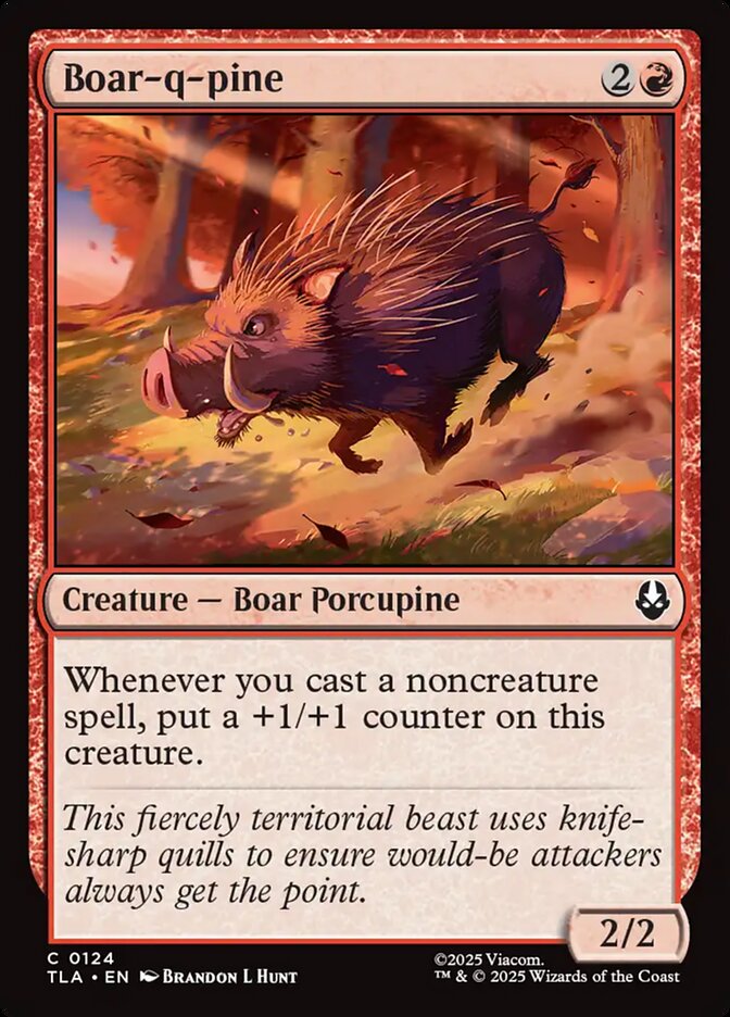 Boar-q-pine Foil