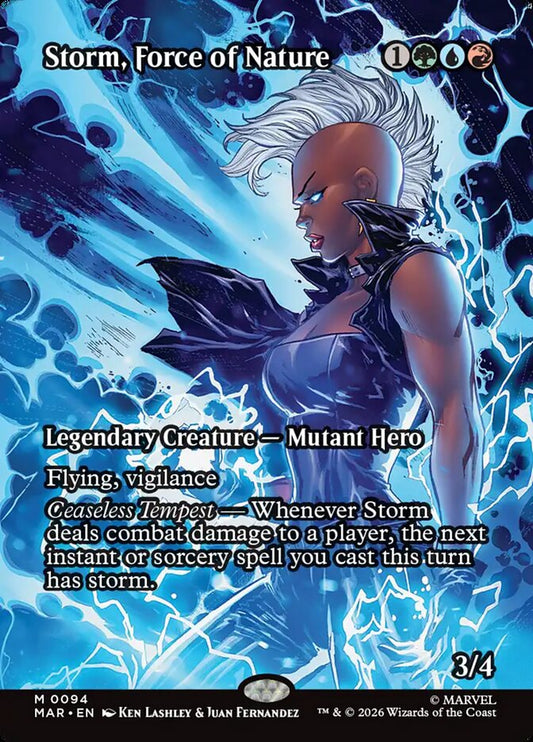 Storm, Force of Nature Borderless