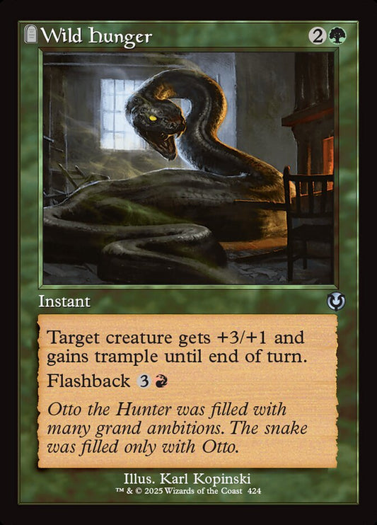 Wild Hunger Retroframe