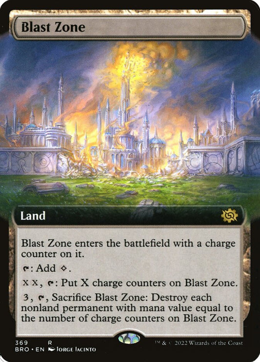 Blast Zone Extended Art