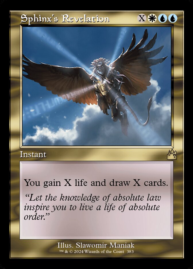 Sphinx's Revelation Retro Frame