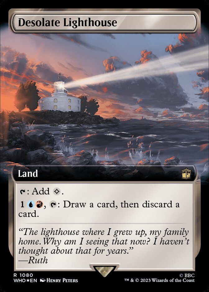 Desolate Lighthouse Surge Foil