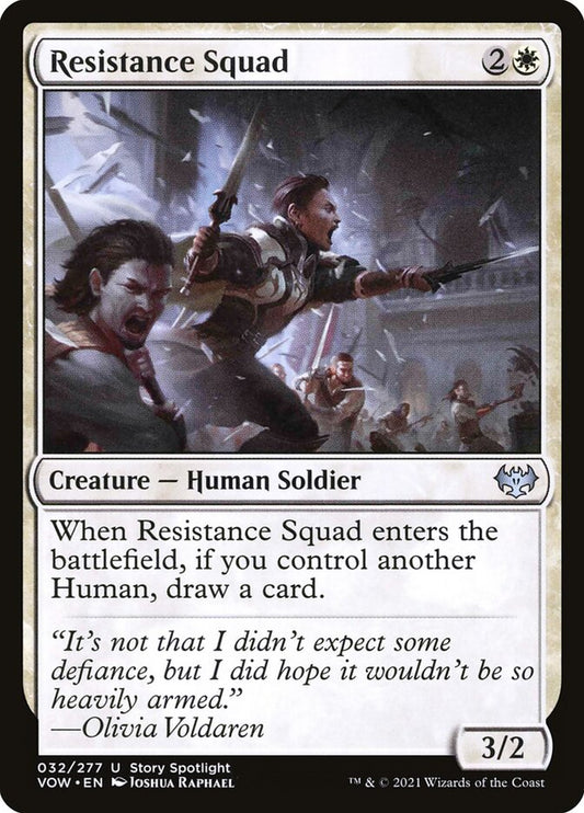 Resistance Squad Foil