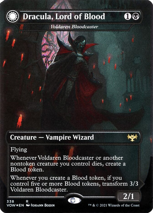 Voldaren Bloodcaster // Bloodbat Summoner Borderless