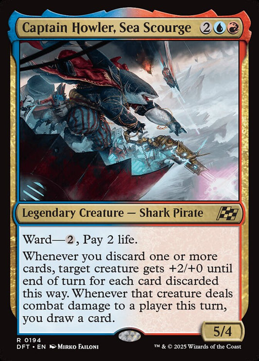 Captain Howler, Sea Scourge Foil