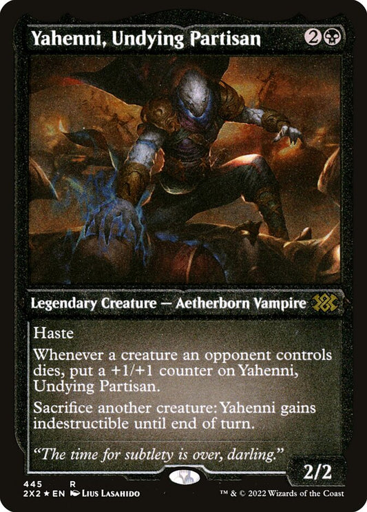 Yahenni, Undying Partisan Etched Foil