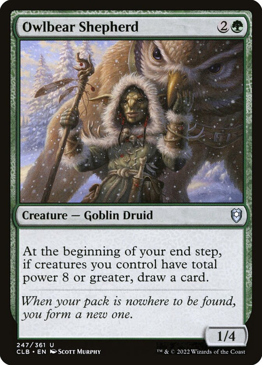 Owlbear Shepherd Foil