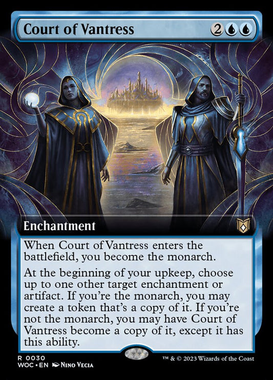 Court of Vantress Extended Art Foil