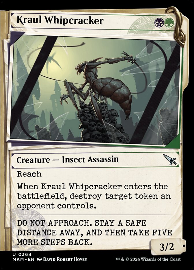 Kraul Whipcracker Showcase Foil