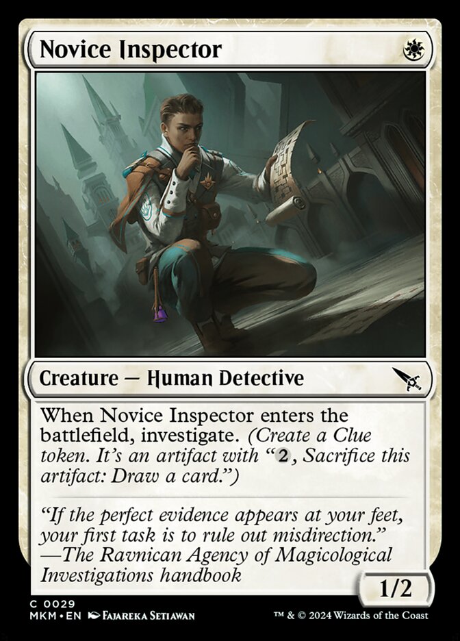 Novice Inspector Foil