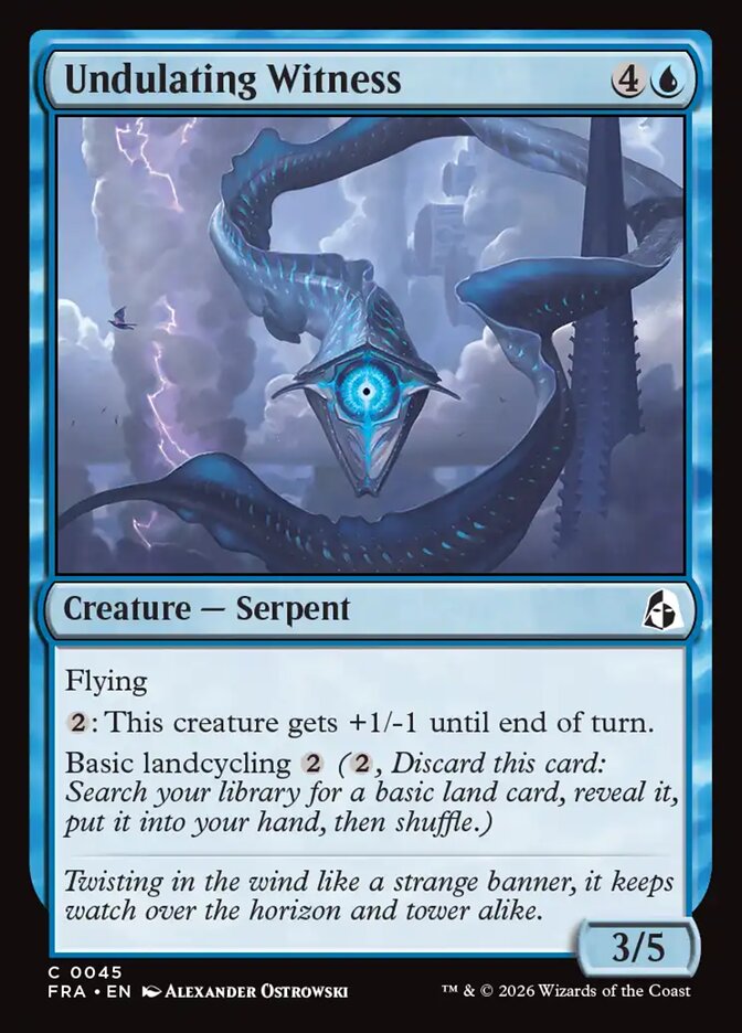Undulating Witness Foil