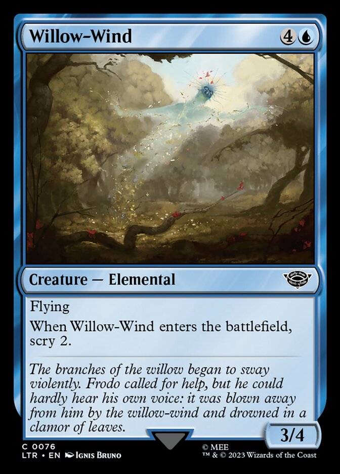 Willow-Wind Foil