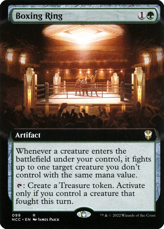 Boxing Ring Extended Art Foil