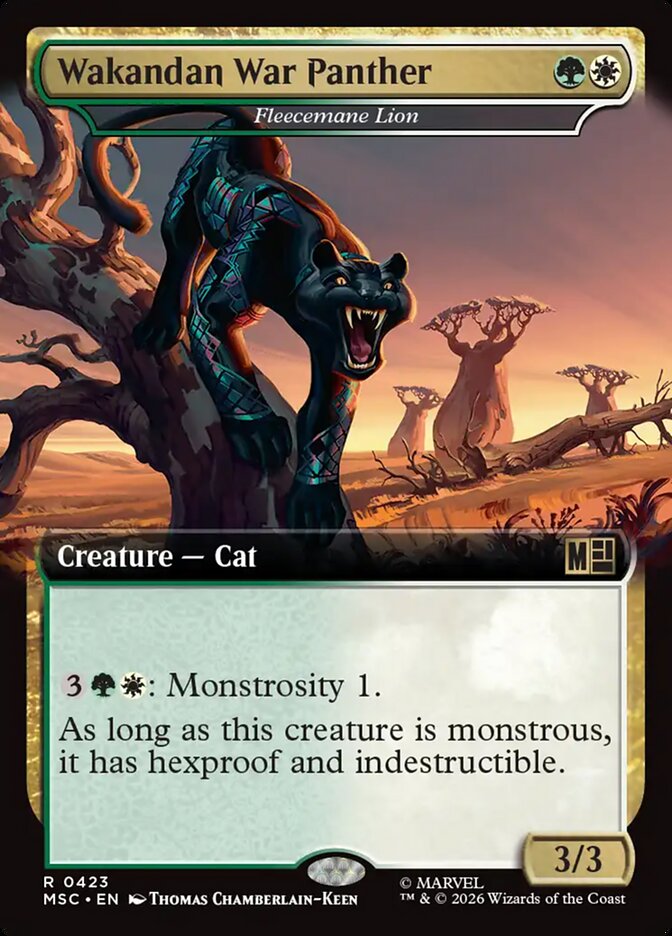 Fleecemane Lion Extended Art