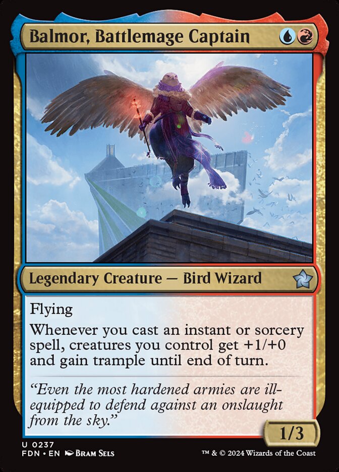 Balmor, Battlemage Captain Foil