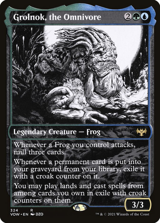 Grolnok, the Omnivore Showcase Foil