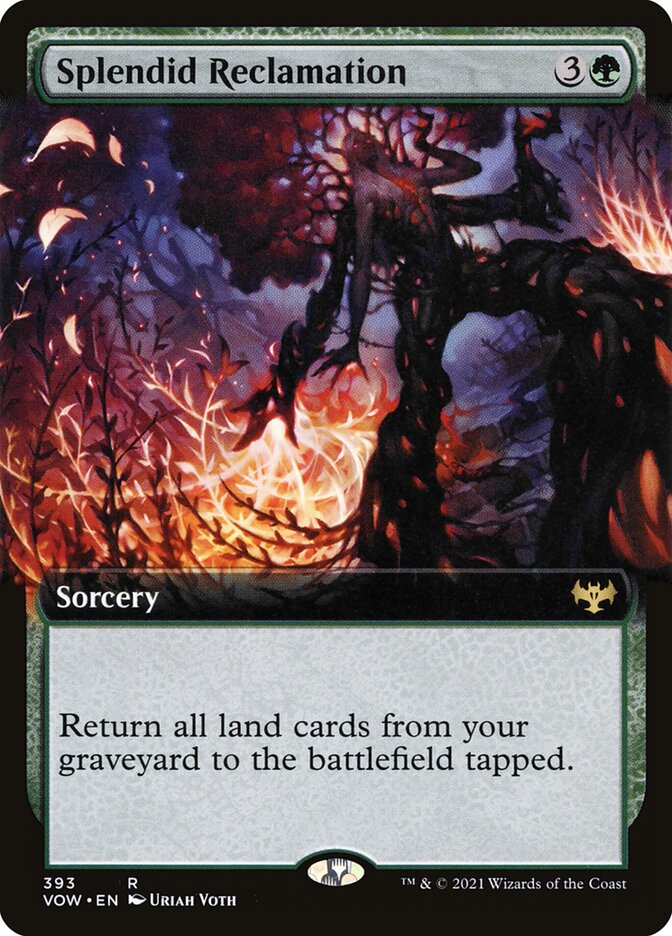 Splendid Reclamation Extended Art