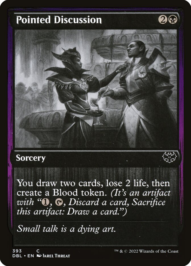 Pointed Discussion Foil