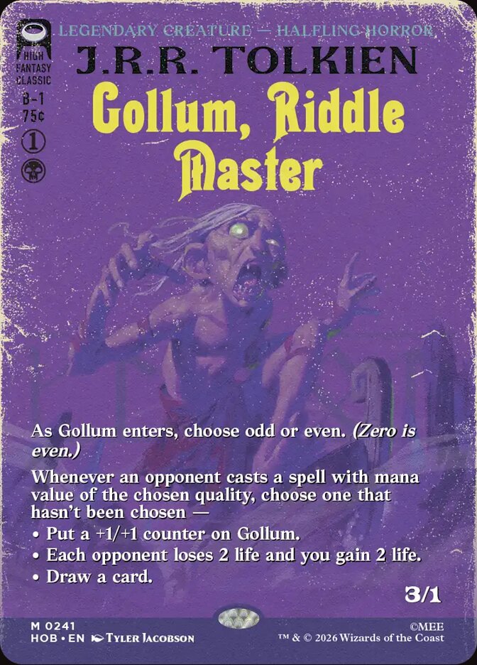 Gollum, Riddle Master Book Cover