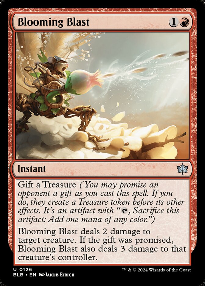 Blooming Blast Foil