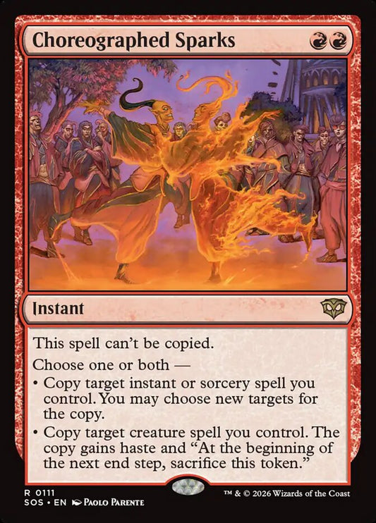 Choreographed Sparks Foil