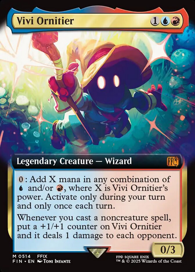 Vivi Ornitier Extended Art Foil