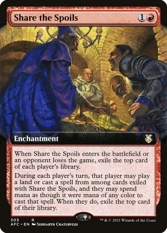 Share the Spoils Extended Art