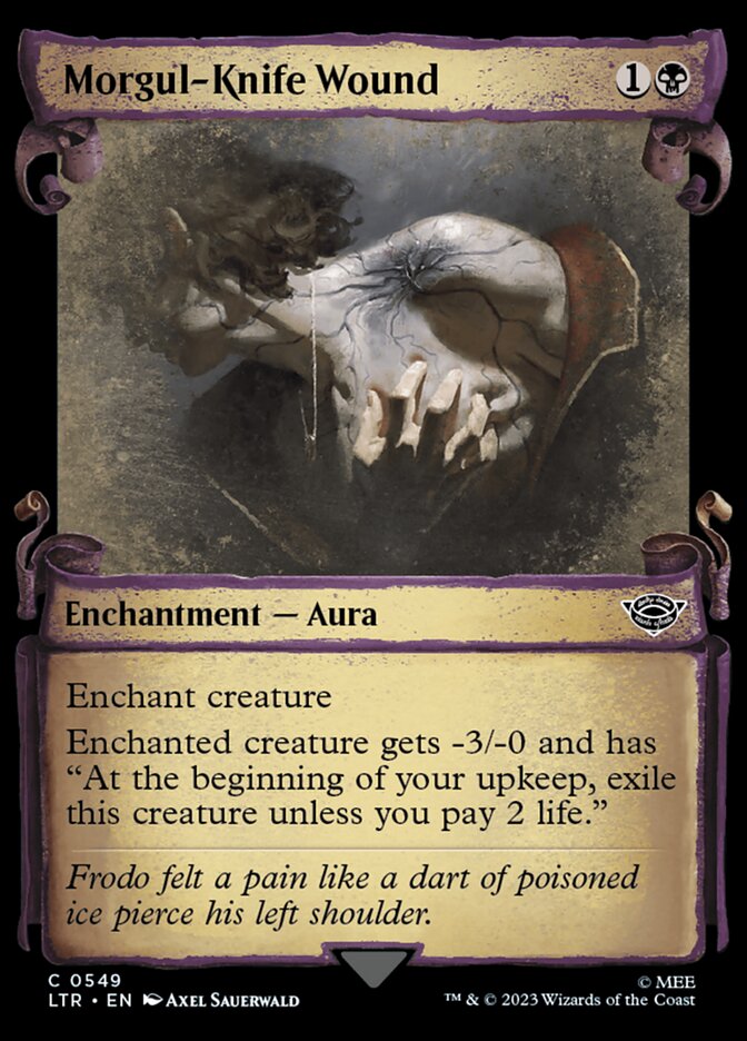 Morgul-Knife Wound Showcase