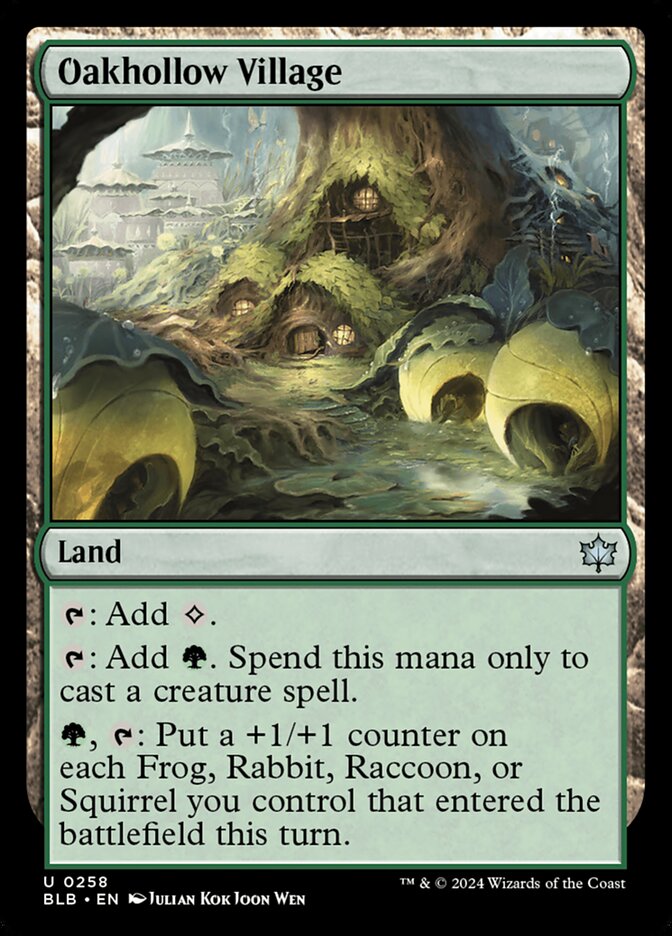 Oakhollow Village Foil