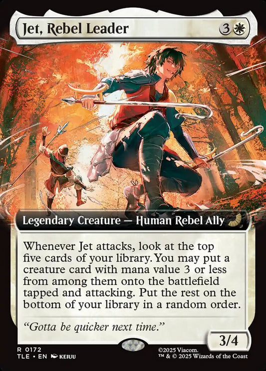 Jet, Rebel Leader Extended Art