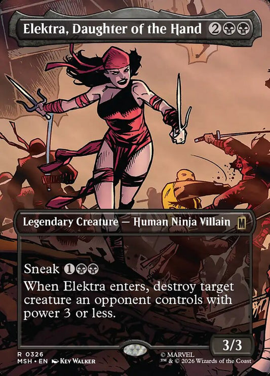Elektra, Daughter of the Hand Borderless Scene