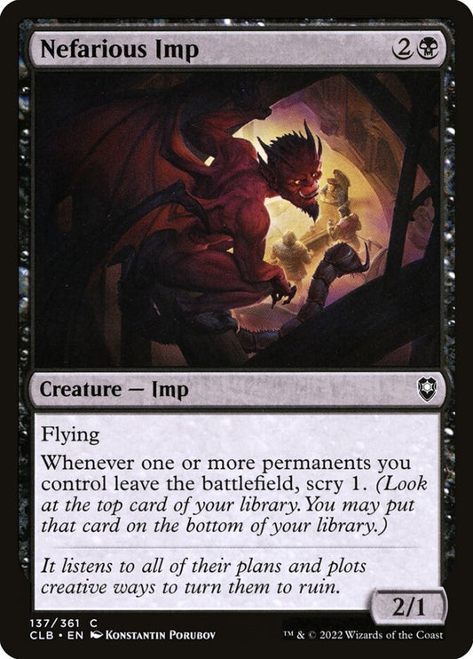 Nefarious Imp Foil