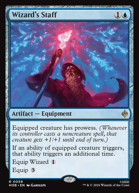 Wizard's Staff Foil