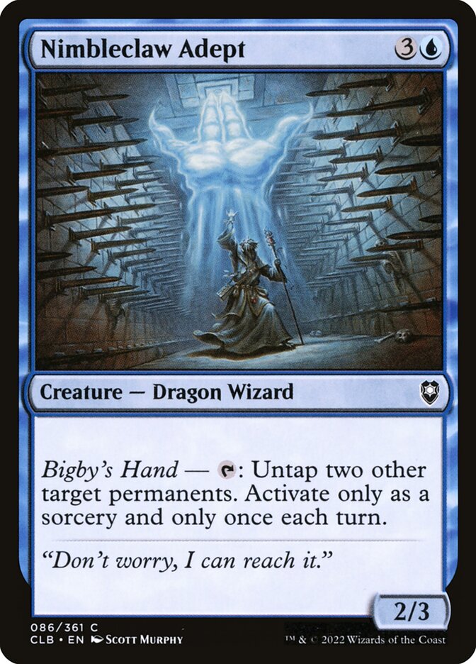 Nimbleclaw Adept Foil