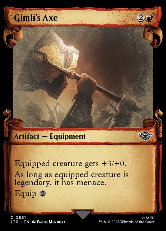 Gimli's Axe Showcase