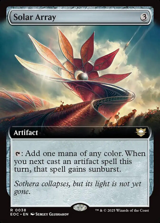 Solar Array Extended Art